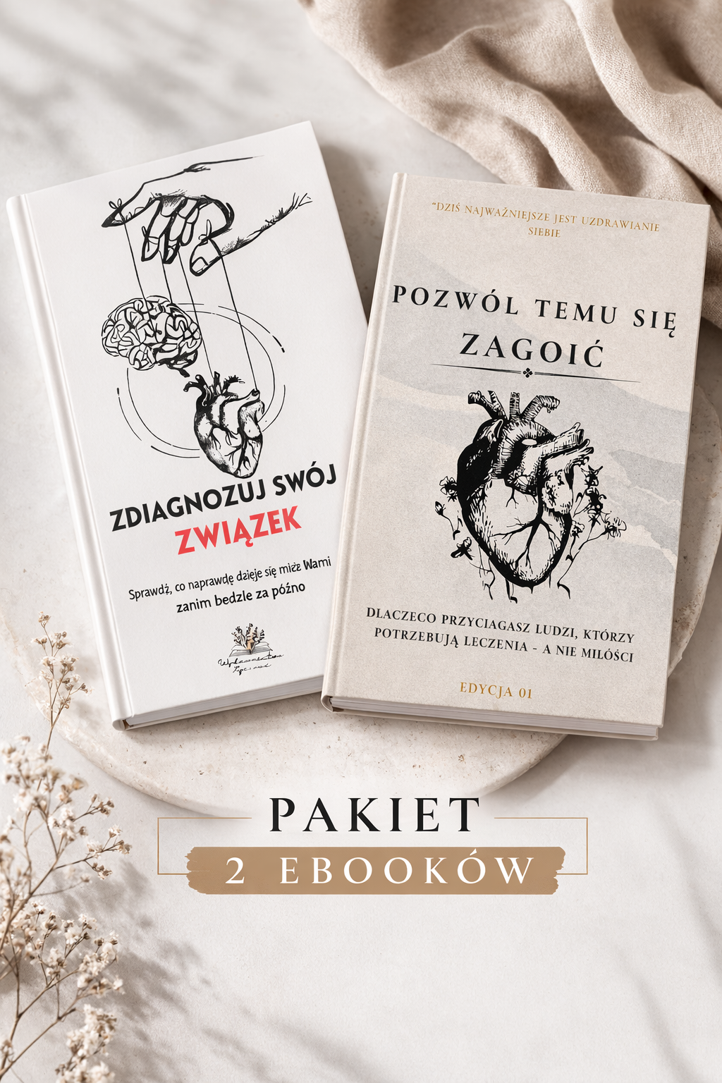 Pakiet 2 ebooków – Zrozum swój związek i pozwól sercu się zagoić